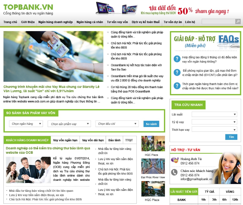 HiNet khởi động triển khai dự án Cổng thông tin TopBank 